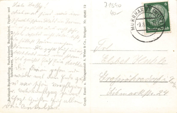 71540 Luftkurort Murrhardt o 1941