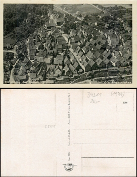 Naumburg Bezirk Kassel Fliegeraufnahme * ca.1940