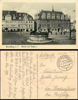 06618 Naumburg Markt o 7.3.40