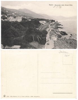 Nervi Panorma beim Strand-Hotel *ca. 1920