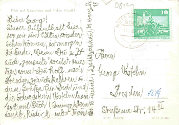 Netzschkau Vogtland o 1976