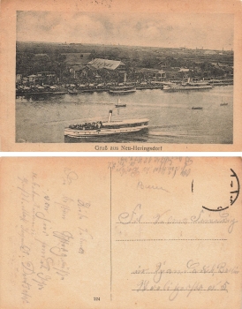 Neu Heringsdorf Pommern Hafen o um 1920