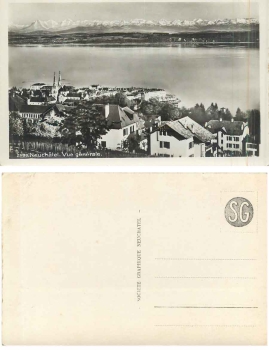 Neuchatel, Vue generale * ca. 1930