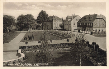 02727 Neugersdorf Niederlausitz Rathaus o 1946