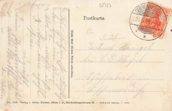 02727 Neugersdorf Niederlausitz Georgswalder Strasse o 1918