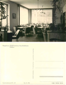 16775 Neuglobsow FDGB Haus Waldfrieden Milchbar *1961 Hanich0728