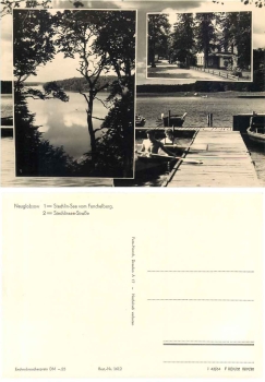 16775 Neuglobsow Mehrbildkarte Stechlinstrasse  *1964 Hanich1612