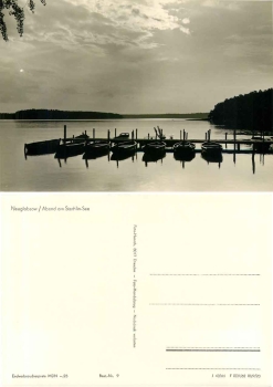 16775 Neuglobsow Stechlin-See Abend *1966