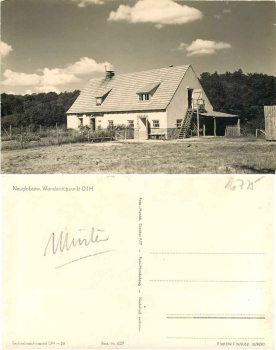 16775 Neuglobsow hiking base DJH youth hostel *1960
