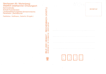 Neuhausen Erzgebirge Mehrbildkarte * 1987