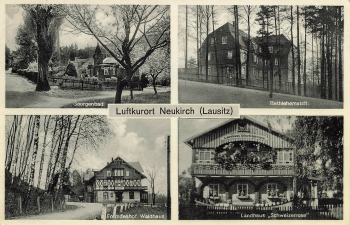 01904 Neukirch Lausitz Mehrbildkarte o um 1940