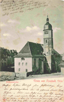 Neustadt Orla Schlosskirche o 1902