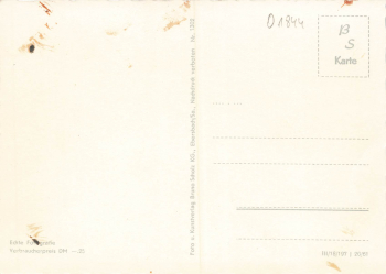 01844 Neustadt Sachsen HO-Theater Gaststätte Karl Liebknecht Haus * 1961