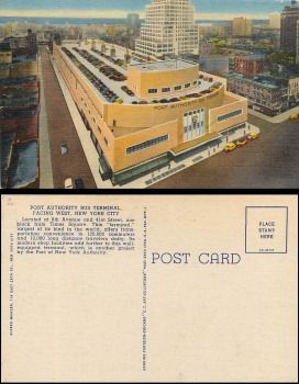 USA New York City Bus Terminal *ca.1950