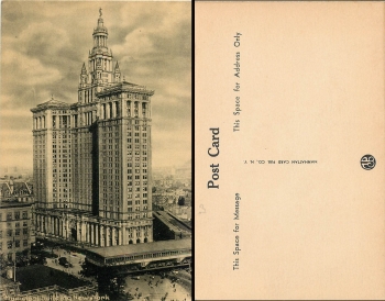 USA New York City Municipal Building * 1940