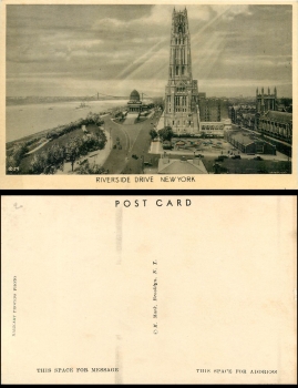 USA New York City Riverside Drive *1930