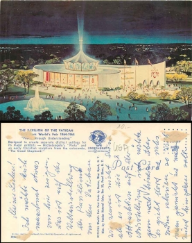 New York Worlds Fair 1964 The Pavilion of the Vaticane