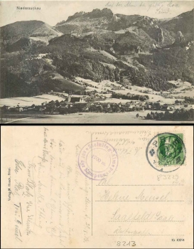 83229 Niederaschau im Chiemgau o 29.8.1916