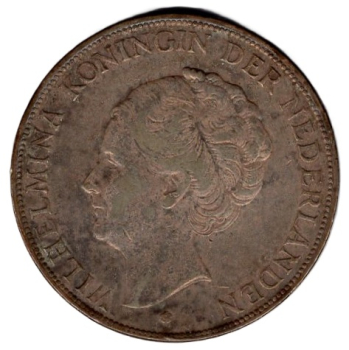 Niederlande 2-1/2 Gulden 1931 Wilhelmina I