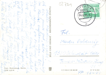 02794 Niederoderwitz Mehrbildkarte o 1985