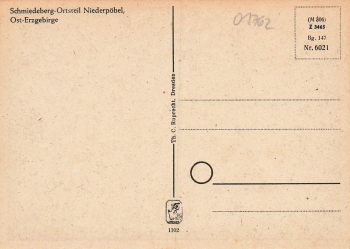 01744 Niederpoebel Dippoldiswalde * um 1950