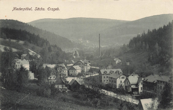 01744 Niederpöbel Dippoldiswalde * um 1910