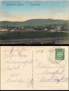 Nieder Ramstadt Odenwald Mühltal o 20.7.1925