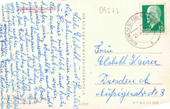 09577 Niederwiesa Mitteschule o 1964