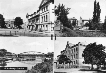 06429 Nienburg Saale Mehrbildkarte o 1981