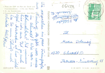06429 Nienburg Saale Mehrbildkarte o 1981