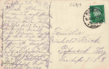 06429 Nienburg Saale Adolf-Meyer-Stiftung  o 1929