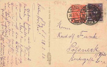 06429 Nienburg Saale o 1923