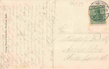 06429 Nienburg Saale Schifferlied o 1916