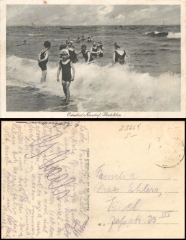 Ostseebad Niendorf Badeleben o ca.1940