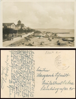 Ostseebad Niendorf Strandweg o 25.5.36