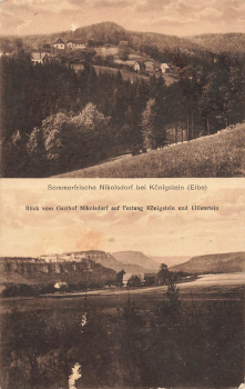 01824 Nikolsdorf Inn Saxon Switzerland o 1928