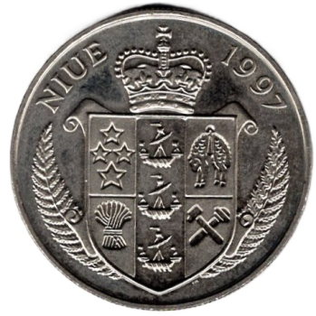 Niue $1 In memory of Princess Diana 1997