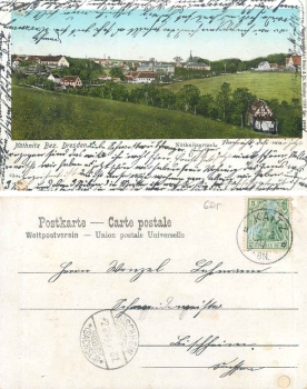 Noethnitz Dresden Noethnitzgrund o 11.3.1904