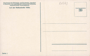 Nollendorfer Hoehe Photochromie * um 1920