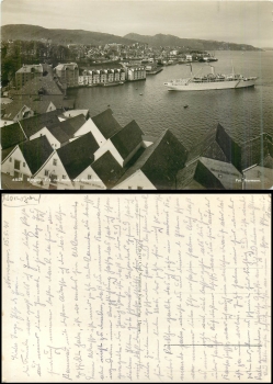 Norway Bergen Hafen gebr. May 15, 1941