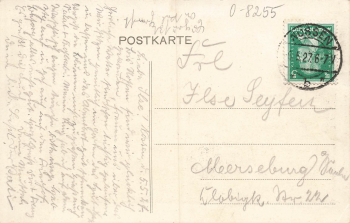 01683 Nossen Kirche und Schloss Lunakarte 18973 o 5.5.1927