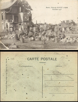 Route de Noyon a HAM * ca.1916