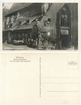 Nürnberg Bratwurstglöcklein * ca. 1930