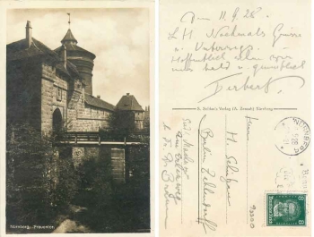 Nuremberg Frauentor o 11.9.1928