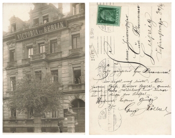 Nuremberg Kernstrasse 24 / II Victoria zu Berlin Echtfoto-AK o July 25, 1912