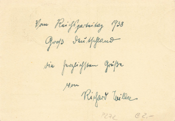 Nürnberg Reichsparteitag 1938 Ganzsache 6 Pfennig Adolf Hitler Sonderstempel