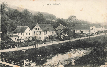 Upper Weisstritz Silesia Bystrzyca Górna o 1915