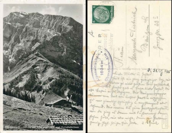 Oberahornalm Purtschellerhaus o 31.8.1935