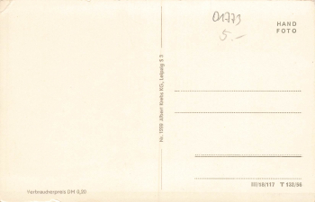 01773 Oberbärenburg Erzgebirge vom FDGB Heim Neues Leben * 1956