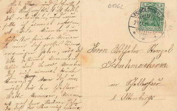01768 Oberfrauendorf Glashuette Gasthof o 1912